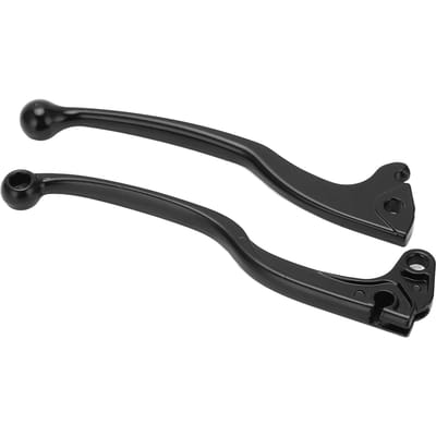 Paar Motorfiets Rem Koppeling Handvat Hendel Vervanging voor Yamaha YBR 125 (125cc) 2002?2013. black