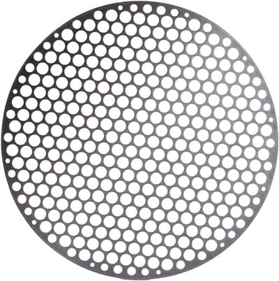 Rond RVS Grillnet voor Buiten, 18cm tot 30cm - Ideaal voor Kamperen en Picknicken, Duurzaam en Roestvrij