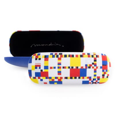 Lanzfeld - Brillenkoker - Victory Boogie Woogie - Mondriaan - Hard Case - Microfiber
