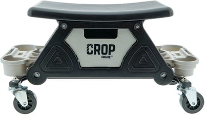 CROP Auto Detailing Creeper ZWART - Werkplaatskruk op Wielen