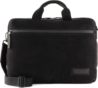 JOST Business tas Schoudertas met laptopvak Voxholm Business Bag Black Zwart