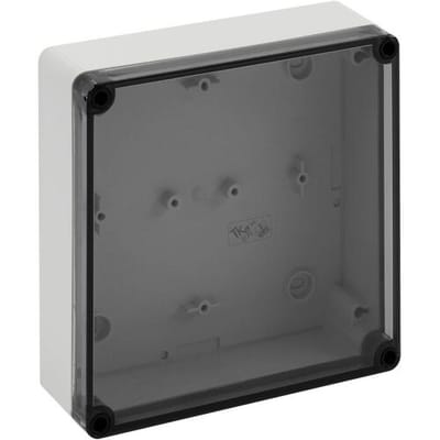 Spelsberg TK PS 1818-6f-t Installatiebehuizing 182 x 180 x 63 Polycarbonaat, Polystereen (EPS) Grijs-wit (RAL 7035) 1 stuk(s)