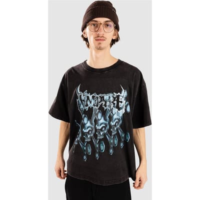 Empyre Ghosted Boxy T-Shirt zwart
