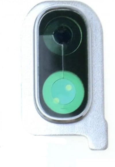 Camera Lenscover Geschikt voor Samsung Galaxy A40 – Premium – Wit