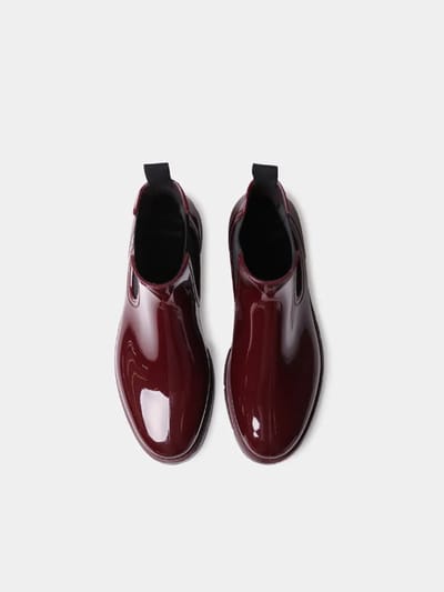 Damesregenlaarzen van glanzend rubber | COLORADO