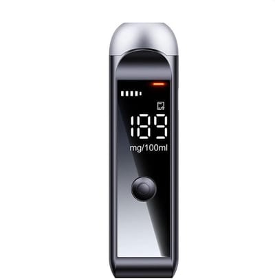 Blaastest Professionele alcoholtester met hoge nauwkeurigheid - Blaastesters - Alcohol met digitaal display Draagbare persoonlijke alcoholtester voor thuisgebruik - Ademtest Tester met USB C-poort