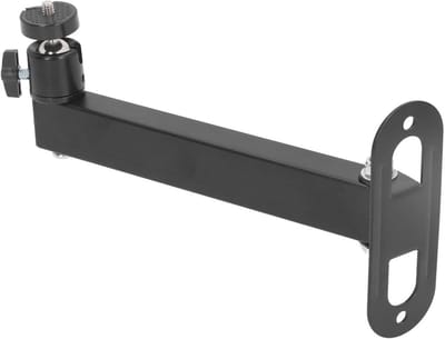 Allecto - Projector-wandmontage - Verstelbare Hoek - 360° Rotatie - 20 Cm Muurbeugel - Sterk Draagvermogen - Universel 1/4 Interface - Geschikt voo...