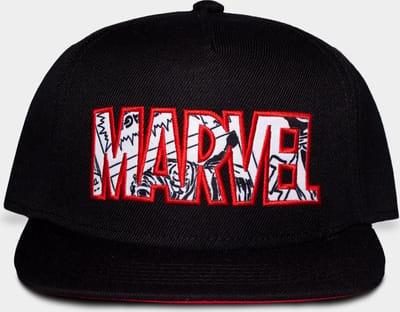 Marvel Logo - Retro Classic Cap zwart