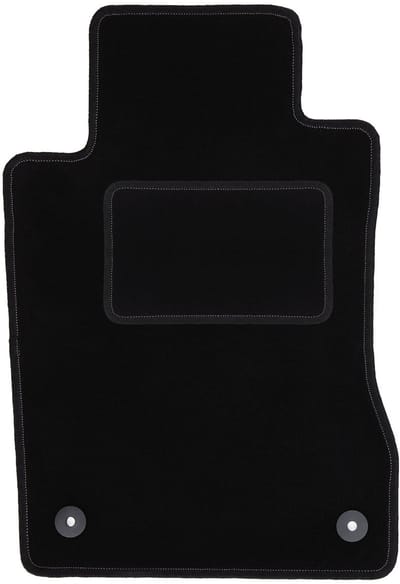 Bestuurdersmat zwart voor: Mercedes CLS C219 sedan (2004-2010)