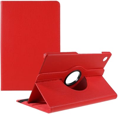 Coverup Tablethoes geschikt voor Samsung Galaxy Tab A11 Plus Hoesje - 360° Rotating Book Case - Rood