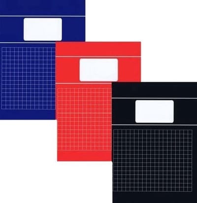 Benza - Basic Schriften Ruit 10 mm 1 cm - A4 - 6 stuks