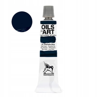 Olieverf Olej voor Kunst 20ml - 29 Hemelsblauw Cyaan