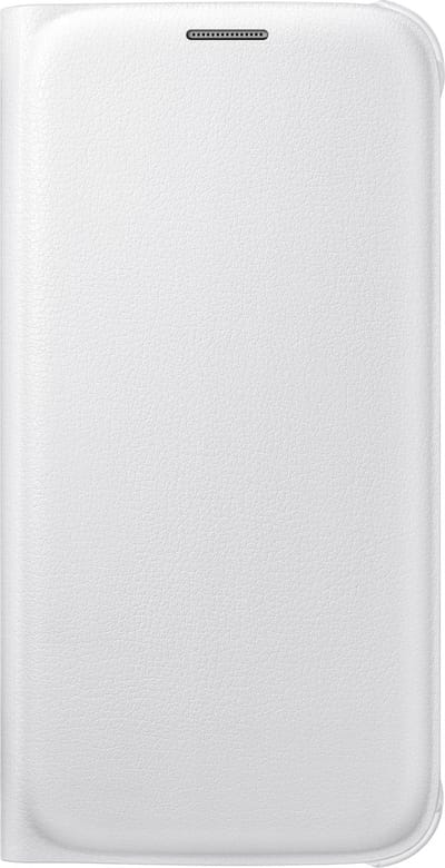 Samsung flip case - wit - Samsung G920 Galaxy S6