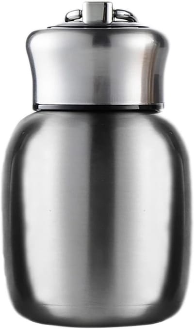 Thermische Fles 200ml - Mini Vacuüm Drinkfles voor Koud en Warm Water, Ideaal voor Kinderen en Volwassenen, Perfect als Cadeau