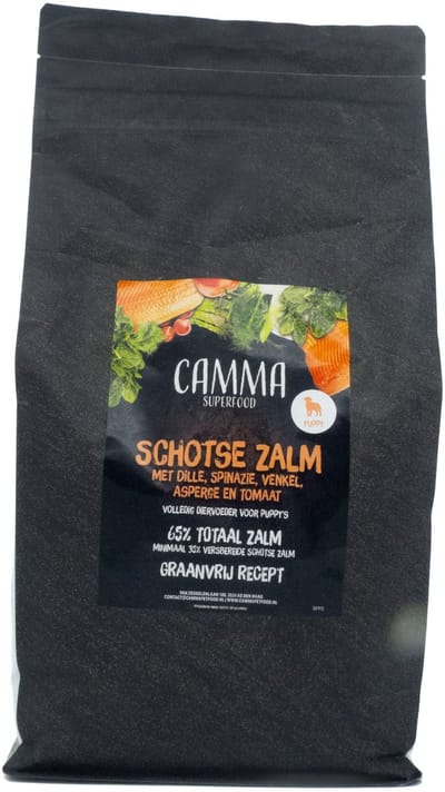 Camma Superfoods - Schotse Zalm Puppy 2kg