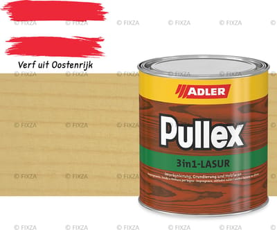 ADLER Pullex 3in1-Lazuur Honigbad, bruine beits 0,75 liter