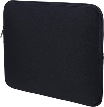 KZQ Draagbare laptoptas met zachte hoes met rits, 15,6 inch - beschermhoes - opbergtas