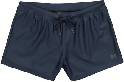 Men Plus - Heren - zwembroek elastische tailleband tot 8XL - Navy blauw - Maat XL