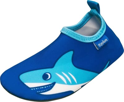 Playshoes - UV-waterschoenen voor jongens - Haai - Blauw - maat 18-19EU