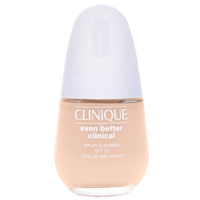 Clinique Hydraterende Egaliserende Foundation Spf 20 24u Langhoudend Waterproof Clinique - Even Better™ Clinical Serum Foundation Hydraterende & Egaliserende Foundation Spf 20 - 24u Langhoudend & Waterproof CN 10 Alabaster