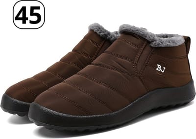Livano Antislip Sneeuwboots - Snowboots - Wintersport Sneeuwschoenen - Ski Gadgets Voor Heren - Maat 45 - Koffie