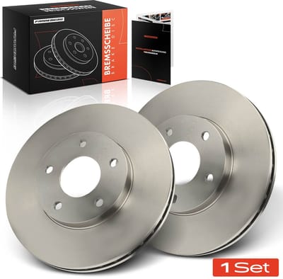 Frankberg 2x Remschijven Vooras voor Nissan