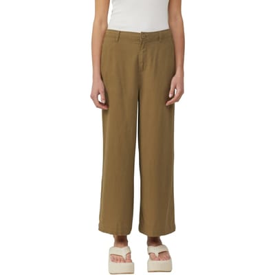s.Oliver Qs Pants Dark Green Size: W34 | Wide-Leg & Flared Pants Outlet | Dames | Bruin