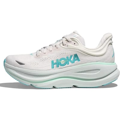 Hoka One One Bondi 9 Frost Bleu Ciel (aux femmes) 36 white
