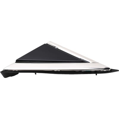 Moulure d'angle triangulaire de miroir Garniture Rétroviseur Porte Extérieur Panneau Delta Couvercle pour SRX 2010‑2016 Gauche: 22774041 black
