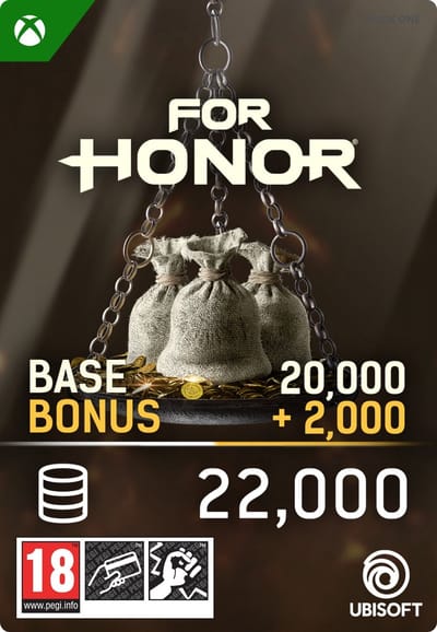 For Honor - 22,000 Steel Credits Pack - Xbox One Download - In-Game Currency