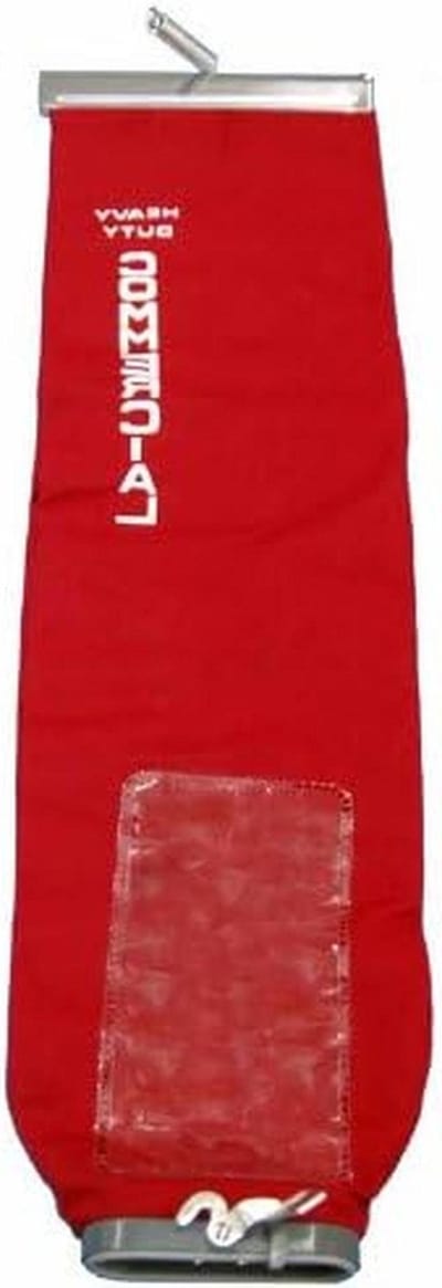 Stofzuigerzak Doek - Vervangende Zak - Commercieel Gebruik - Sanitair Vergrendelsysteem - Standaard Maat - Rood