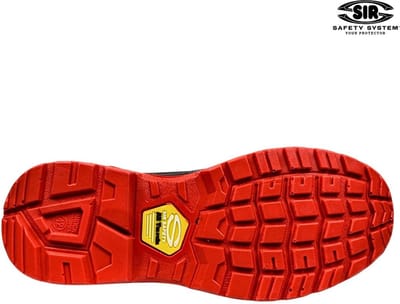SIR SAFETY FENICE Veiligheidsschoenen S3 HEREN Werkschoen Zwart - Stalen Neus en Stalen Tussenzool - Antislip SR - Ademend
