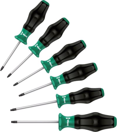 Schroevendraaierset - Handgereedschap Set - Klus Klussen - Ergonomisch Handvat - 4-delig - Zilver