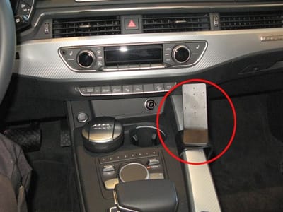 Brodit ProClip houder geschikt voor Audi A4 2016-2024 / A5/ S5 Allroad 2017-2024 Console mount