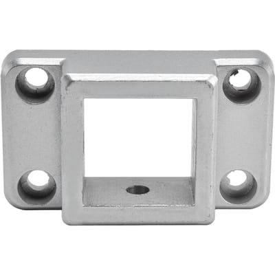 Connecteur de Profilés en Aluminium Base Fixe Bloc de Connexion 2 Voies Angle Carré Accessoire