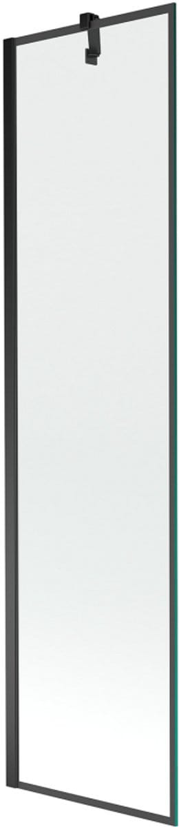 Mexen Next douchescherm 1-deurs 50 x 150 , zwart frame, zwart - 895-050-000-00-70-70