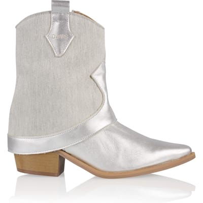 DWRS label Tirana Denim Silver / Grey Größe: 38 | Stiefel Outlet | Damen | Blau