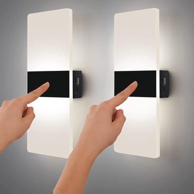 Solacis Wandlamp oplaadbaar - Wandlamp - Wandlamp oplaadbaar binnen - Wandlamp binnen - Must have voor in uw woning!