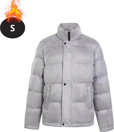 Livano Winterjas - Parka - Heren - Winter - Effen Jas - Volwassen - Stijlvol - Zwart - S