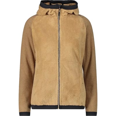 Dames fleece met capuchon CMP