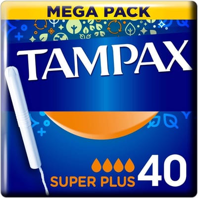 Super Plus Tampons met Inbrenghuls - 40 Stuks