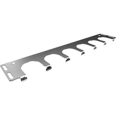 Rittal VX 8619.800 Kabeldoorvoeringsplaat Zesvoudig Plaatstaal Grijs 2 stuk(s)