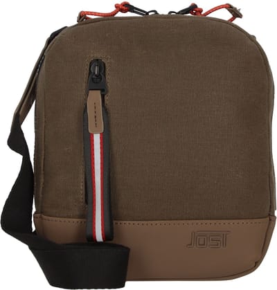 JOST Schoudertas Ystad Crossbody Bag Olive Olijfgroen