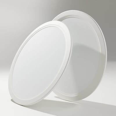 2x LED Plafondlamp met Bewegingssensor - 18W, 1800LM, 4000K Neutraal Wit - IP44 Waterdicht