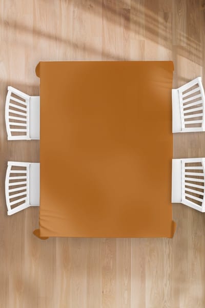 Tafelkleed - Tafellaken - 150x200 cm - Bruin - Aardetint - Effen kleur - Binnen en Buiten
