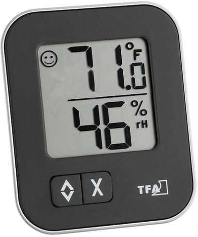 Digitale Thermo-Hygrometer voor Binnenklimaat - Temperatuur en Luchtvochtigheidsmeter