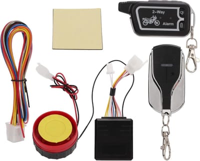 Dailygoods- Alarmsysteem Motorfiets - Tweeweg Alarmsysteem - Anti Diefstal - LCD Afstandsbediening - Gevoeligheidsaanpassing - Hoogwaardig ABS-materiaal - Motorfietsbeveiligingssysteem
