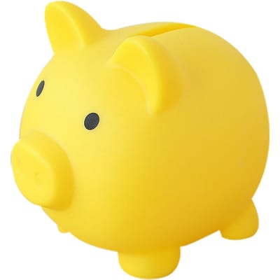 Schattig Keramisch Spaarvarken Spaargeld Munt Spaarpot Kinderspeelgoed Kindergeschenken yellow