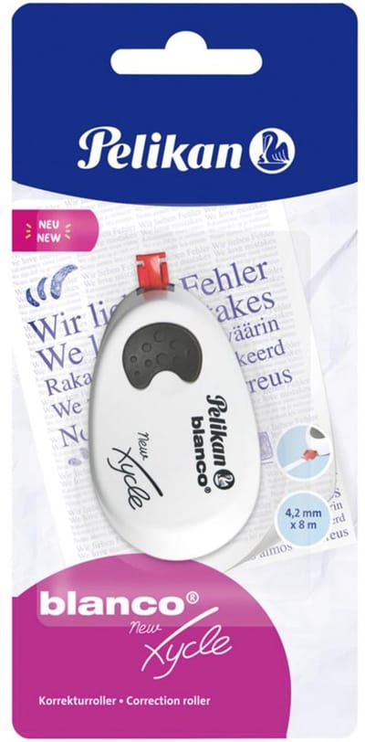 Pelikan Correctieroller wit Xycle, 4,2 mm x 8 m