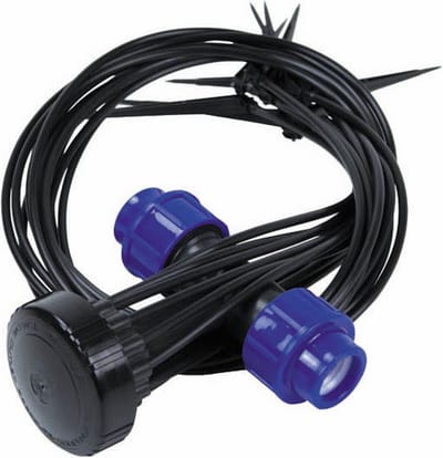 AquaKing Topspin 12 Compleet [prof Blauw 25mm] - Waterslang - Waterdruppelaar - Druppelslang - Waterdruppelaars - Waterdruppelaar voor Planten - Druppelsysteem - Irrigatiesystemen - Druppelslangen - Irrigatiesysteem